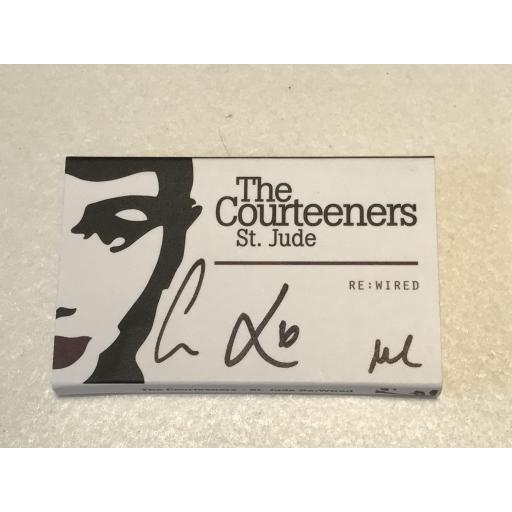 THE COURTEENERS SIGNED ST. JUDE CASSETTE